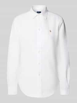 Polo Ralph Lauren Regular fit overhemdblouse met logostitching