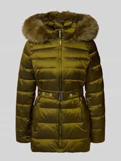 MICHAEL Kors Gewatteerd jack met imitatiebont model 'Trimmed'