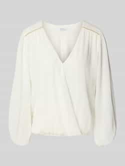 ZABAIONE Blouse met lange mouwen en V-hals