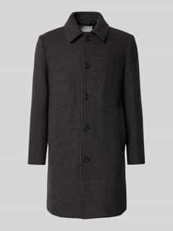 Selected Homme Regular fit lange jas van wolmix model 'ARCHIVE'