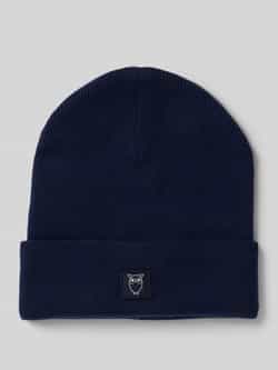 Knowledge Cotton Apparel Muts van zuivere wol model 'Merino'