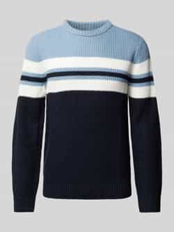 Jack & jones Gebreide pullover met ronde hals model 'SANDER'