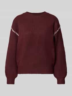 FREE QUENT Gebreide pullover met ronde hals model 'Kinlock'
