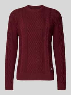 Tommy Jeans Slim fit gebreide pullover van katoenmix