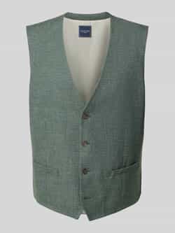 Christian Berg Men Gilet met strookzakken model 'GIL'
