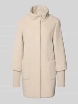 s.Oliver BLACK LABEL Regular fit lange jas met opstaande kraag