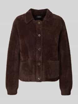 S.Oliver BLACK LABEL Boxy fit gebreid jack van wolmix