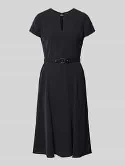 Lauren Ralph Lauren Knielange jurk met tailleriem