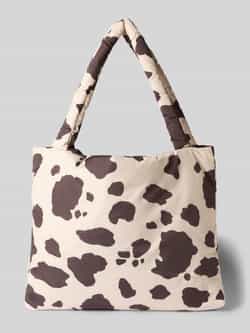 STUDIO NOOS Mom bag in doorgestikte look model 'Holy Cow'