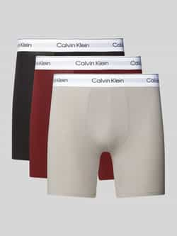 Calvin Klein Underwear Boxershort met band met label in een set van 3 stuks