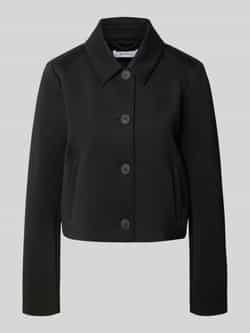 Comma Regular fit blazer met steekzakken