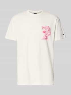 Tommy Jeans Regular fit T-shirt van puur katoen