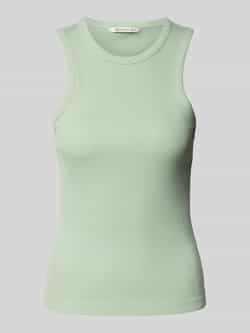 Tom Tailor Denim Regular fit tanktop van fijnrib