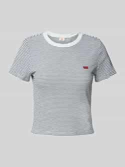 Levi's T-shirt met labelpatch en ronde hals
