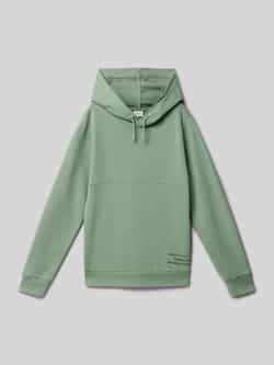 s.Oliver RED LABEL Regular fit sweatshirt met capuchon van katoenmix met printdetails