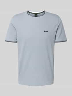 BOSS Green Regular fit T-shirt van katoenmix model 'TAUL'