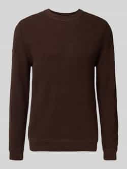Superdry Gebreide pullover met ribboorden