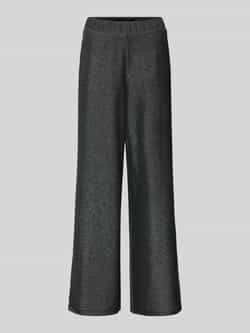 Tom Tailor Denim Loose fit palazzobroek met glittereffect