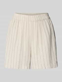 Pieces Regular fit korte broek met all-over motief model 'PIA'