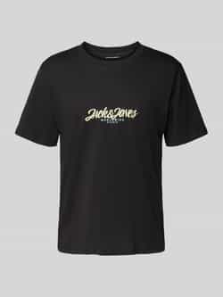 Jack & jones T-shirt met labelprint model 'TAVIRA'