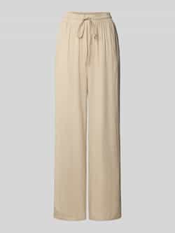 Vila Straight leg stoffen broek met steekzakken model 'PRICIL'