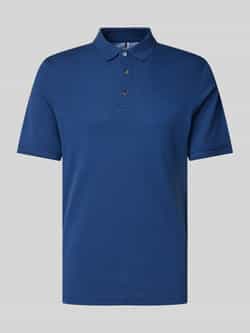 BRAX Regular fit poloshirt met labelprint model 'Pete'