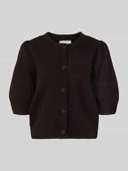 NEO NOIR Gebreide cardigan met 1 2-mouwen model 'Trudy'