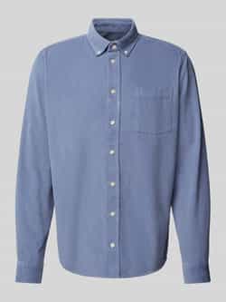Casual friday Regular fit corduroy overhemd met button-downkraag model 'ANTON'