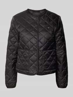 Tommy Hilfiger Regular fit gewatteerd jack met opgestikte steekzakken