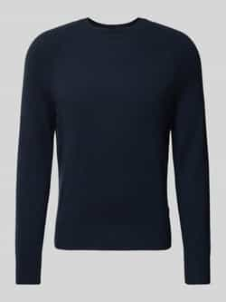 Boss Gebreide pullover met ronde hals model 'EMALVO'