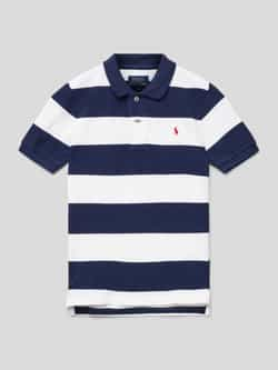 Polo Ralph Lauren Kids Poloshirt met streepmotief