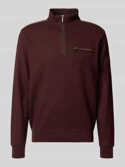 Bugatti Sweatshirt met labeldetail