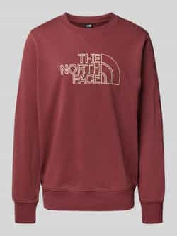 The North Face Sweatshirt met labelstitching model 'DREW PEAK'