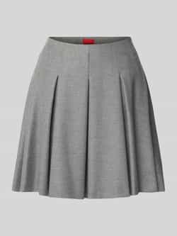HUGO Regular fit minirok van flanel model 'RADINA'