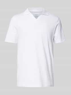 MCNEAL Regular fit poloshirt met V-hals