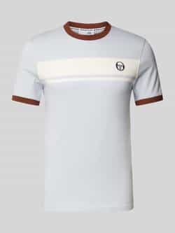 Sergio Tacchini T-shirt met logostitching model 'MASTER'