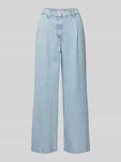 Marc O'Polo DENIM Wide leg jeans met bandplooien
