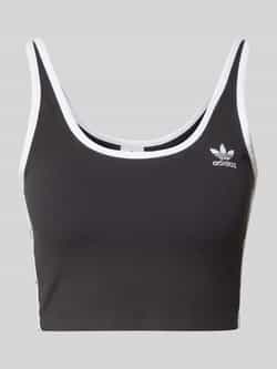 adidas Originals Korte top met labelstitching