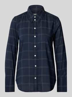 Tom Tailor Regular fit overhemdblouse van katoenmix