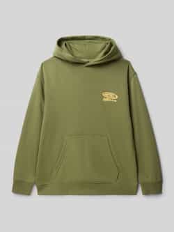 Quiksilver Oversized hoodie met logoprint model 'Salt Water'