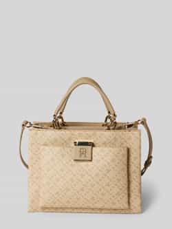 Tommy Hilfiger Mini Tote Tas voor Vrouwen Beige Dames