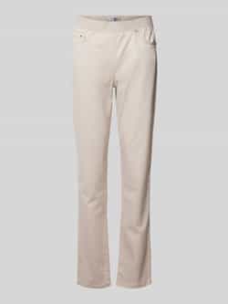 Raphaela By Brax Slim fit broek met elastische band model 'Pamina'
