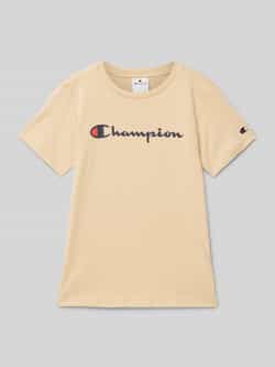 Champion T-shirt met labelprint