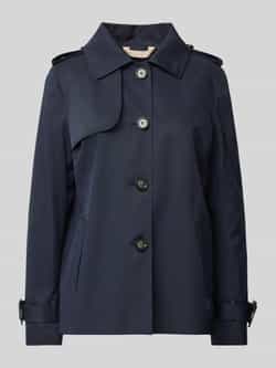 Christian Berg Woman Selection Trenchcoat met mouwtrensjes en steekzakken
