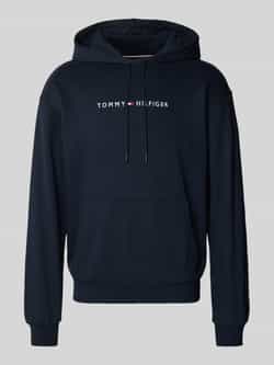 Tommy Hilfiger Regular fit hoodie van katoenmix