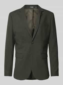 Selected Homme Slim fit colbert met paspelzak op de borst model 'NEIL'