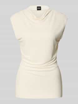 Boss Slim fit top van viscose model 'ALEMMA'
