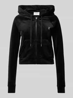 Juicy Couture Sweatjack met capuchon model 'MADISON'