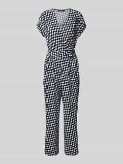 Betty Barclay Jumpsuit met V-hals en riem