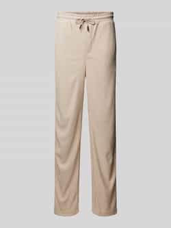 Only & Sons Loose fit stoffen broek met plissévouwen model SINUS